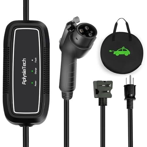 AplysiaTech 16Amp Portable EV Charger, 21 Ft Cable