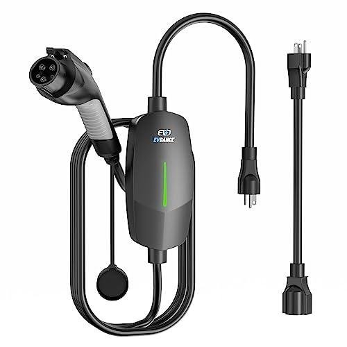 EVDANCE Portable EV Charger with 25FT Cable