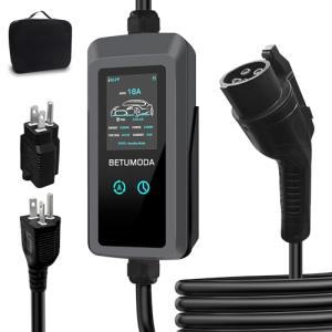 BETUMODA 16A Dual Level EV Charger, 25FT Cable