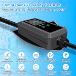 BETUMODA 16A Dual Level EV Charger, 25FT Cable