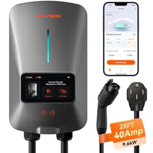 WOLFBOX 40 Amp Level 2 EV Charger with WiFi