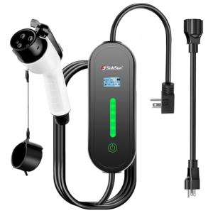 Portable 16Amp EV Charger with 17ft Cable