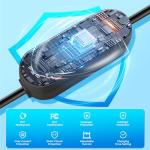 Portable 16Amp EV Charger with 17ft Cable