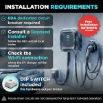 EVIQO Level 2 EV Charger 48 Amp 240V