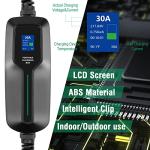 LEFANEV Level 2 Portable EV Charger 30A 25ft