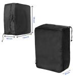 Tesla Charger Cover with Adjustable Zipper, Black