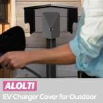 Outdoor Stainless Steel EV Charger Port Cover