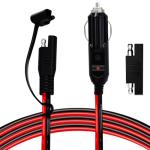 YEZriler 10FT Cigarette Lighter Charger Adapter