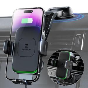 ZEEHOO Wireless Car Charger with Auto-Clamping Mount
