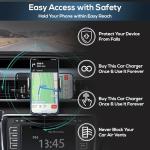 Wireless Car Charger - Fast Charging & Auto Clamping