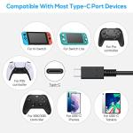 9.8ft USB C Charging Cable for Switch & Samsung