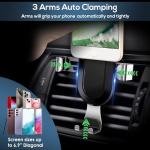 Wireless Car Charger - Fast Charging & Auto Clamping