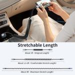 Coiled 3FT USB C Fast Charging Cable 2-Pack