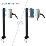 HJSM Steel Pedestal for Tesla EV Charging