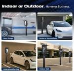 Weatherproof Pedestal with Roof for Tesla Chargers