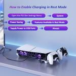 NexiGo PS5 Slim Stand and Charging Station