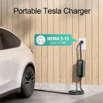 SUIDEK Portable 16A Tesla Charger with NEMA Plug