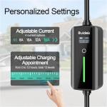 SUIDEK Portable 16A Tesla Charger with NEMA Plug