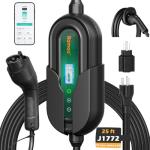 Portable Level 1 & 2 EV Charger J1772 16 Amp