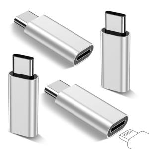 4-Pack Lightning to USB-C Adapters for iPhone