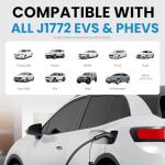 Portable Level 1 & 2 EV Charger J1772 16 Amp