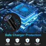 Dual Port USB Fast Car Charger - 2 Pack