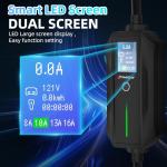 Portable 16Amp EV Charger with 17Ft Cable