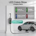 SUIDEK Portable 16A Tesla Charger with NEMA Plug