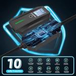 Portable 16Amp EV Charger with 17Ft Cable