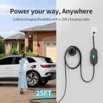 Portable Level 1 & 2 EV Charger J1772 16 Amp