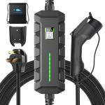 Morec Level 2 Portable EV Charger with 25FT Cable