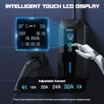 GRECELL 32A Level 2 EV Charger with 25FT Cable