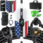 Tera Portable EV Charger: Level 1 & 2, 32A