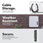 EV Charger Cable Cover and Lock Box for Tesla