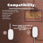 EV Charger Cable Cover and Lock Box for Tesla