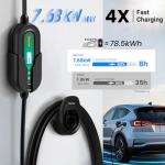 Romaa Level 2 Portable EV Charger with WiFi