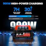 EXEFCH 36V 18A Golf Cart Charger for EZGO