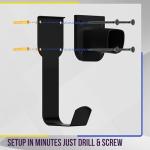 Tesla Charger Nozzle Holster - Wall-Mount Holder