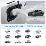 Portable Level 1 EV Charger with 21ft Cable