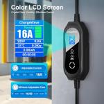 Portable Level 1 EV Charger with 21ft Cable