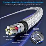 10-Foot Micro USB Cable 2-Pack - Fast Charge