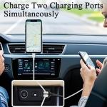 MAYWILLA Dual USB Car Dash Cam Charger Cable