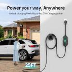 Romaa Level 2 Portable EV Charger with WiFi
