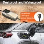 Portable Level 1/2 EV Charger 26ft Cable