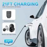 Portable Level 1 EV Charger with 21ft Cable