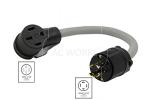 AC WORKS Tesla Charging Adapter for L14-20 Plug