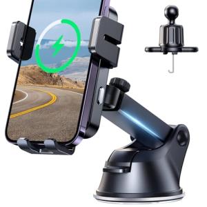 JOYROOM 15W Qi Fast Wireless Car Charger Mount
