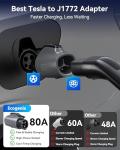 Tesla to J1772 Charging Adapter 80A, 240V