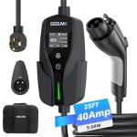 SEGUMA 40Amp Level 2 EV Charger with 25FT Cable