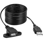 5ft USB Male to Female Charging Cable for EVs